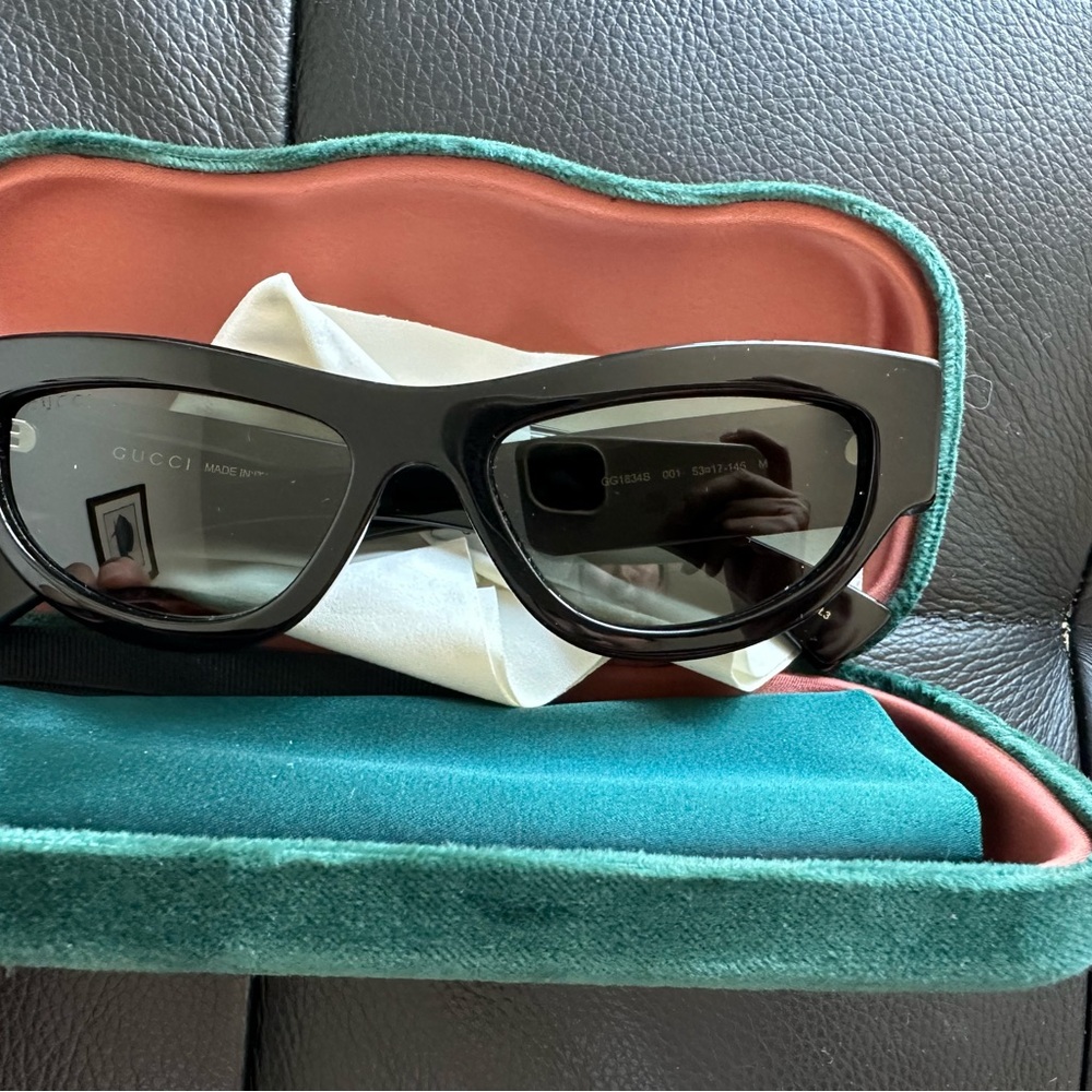 Gucci Black Designer Sunglasses